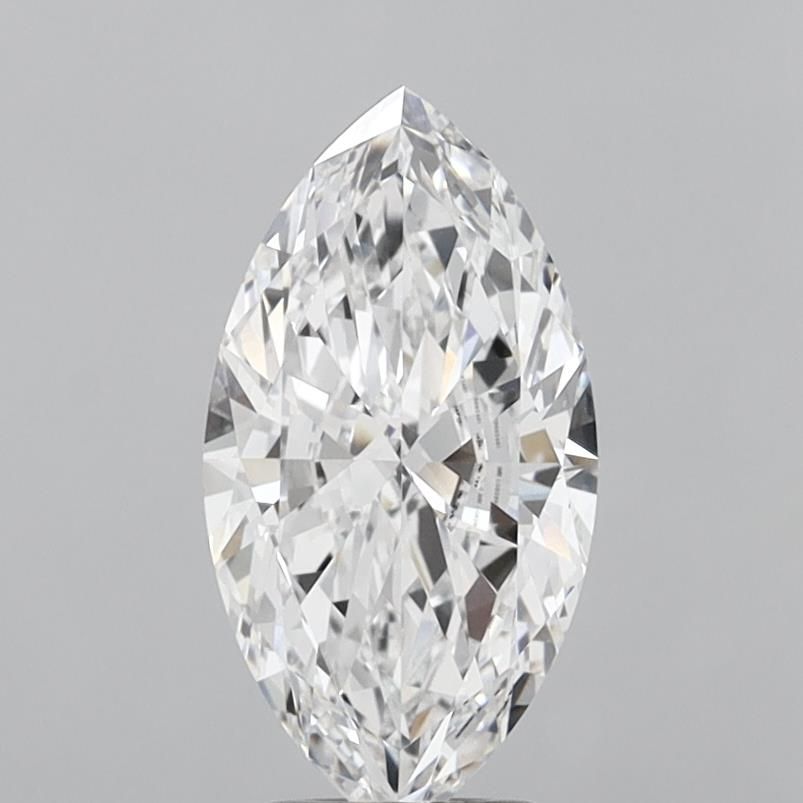 Lab Grown Diamond 3,01Ct D-VVS2 Marquise - IGILG828692461 1