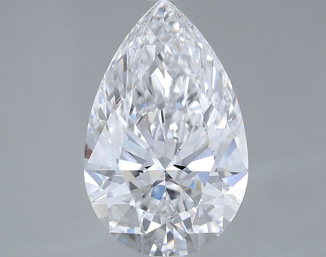 Lab Grown Diamond 3,02Ct D-VS1 Pear - IGILG821668241 1