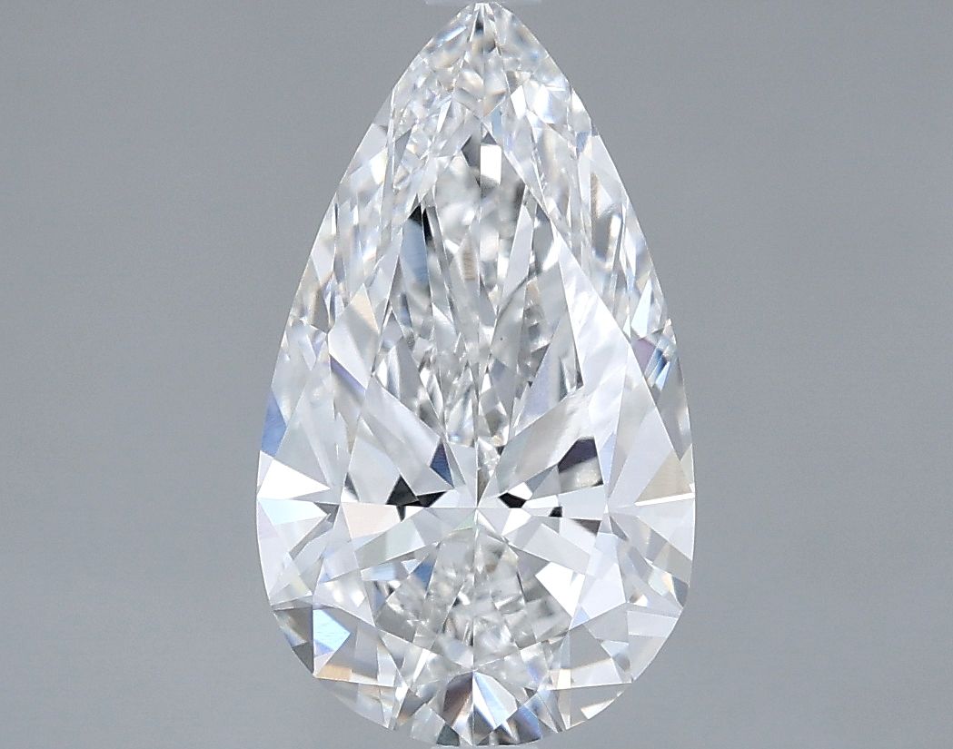 Lab Grown Diamond 2,5Ct F-VVS2 Pear - IGILG818619689 1