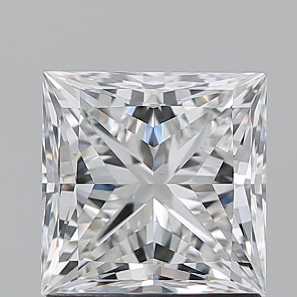 Diamond Natural 1,51Ct F-VS1 Princess - GIA5241032983 1