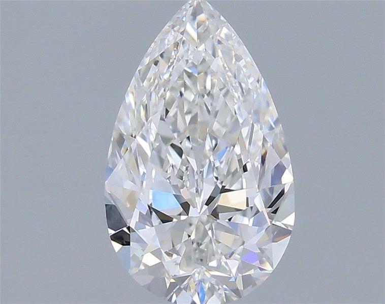 Diamond Natural 0,7Ct F-VVS1 Pear - GIA6521524716 1