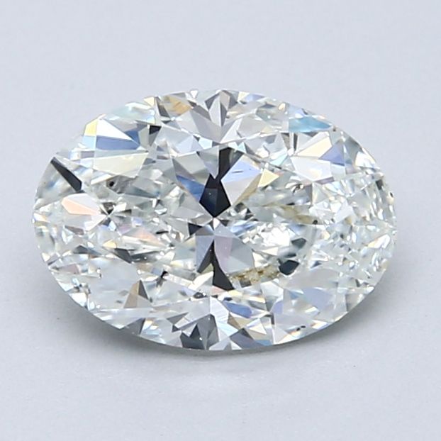 Diamond Natural 1,51Ct E-SI1 Oval - GIA3535937906 1