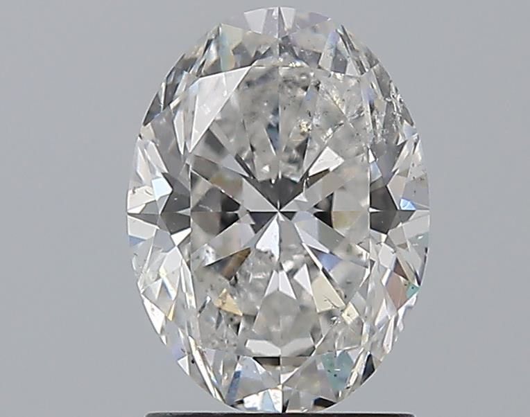 Diamond Natural 1,7Ct F-SI2 Oval - GIA1539570315 1