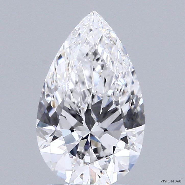 Lab Grown Diamond 1,54Ct E-VVS2 Pear - IGILG829605539 1