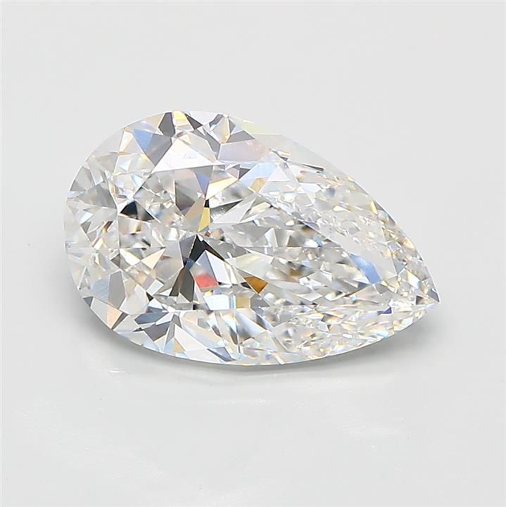 Lab Grown Diamond 3,85Ct D-VVS2 Pear - IGILG827609035 1