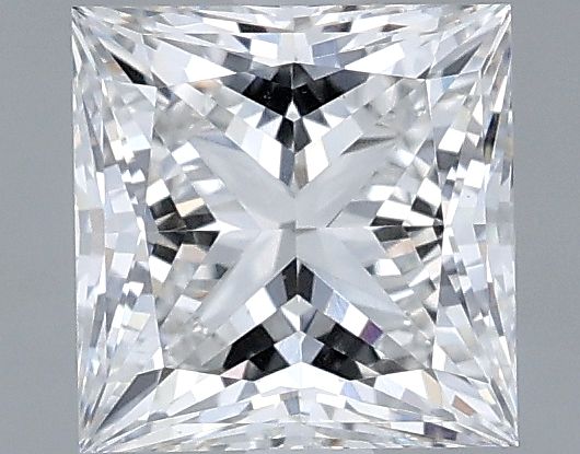 Lab Grown Diamond 1,45Ct F-VS1 Princess - IGILG818619700 1