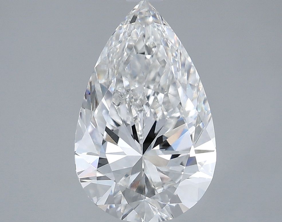Lab Grown Diamond 2,5Ct F-VVS2 Pear - IGILG819653031 1