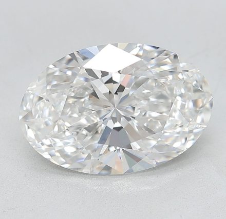Lab Grown Diamond 3,01Ct D-VVS2 Oval - IGILG829618623 1