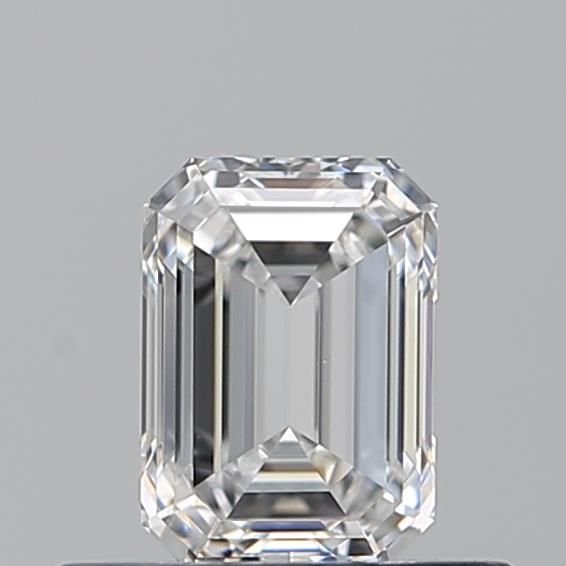 Diamond Natural 0,51Ct E-VVS2 Emerald - GIA3555963026 1
