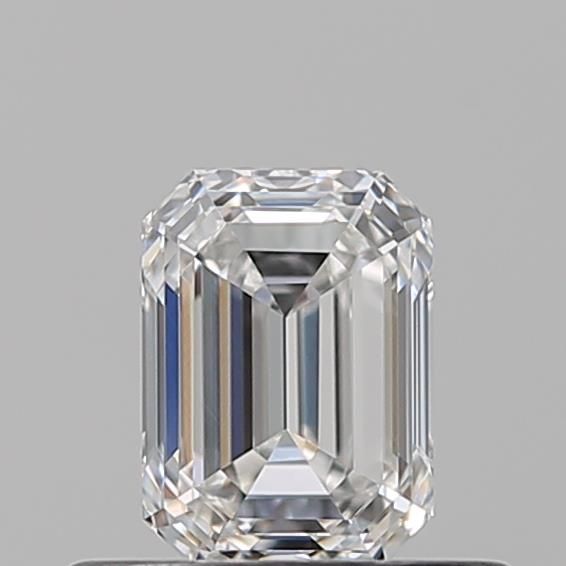 Diamond Natural 0,5Ct F-VVS2 Emerald - GIA1232989157 1
