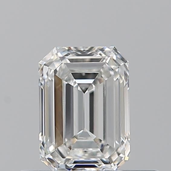 Diamond Natural 0,52Ct F-VVS2 Emerald - GIA5242013479 1