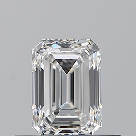 Diamond Natural 0,5Ct F-VVS2 Emerald - GIA5242014412 1