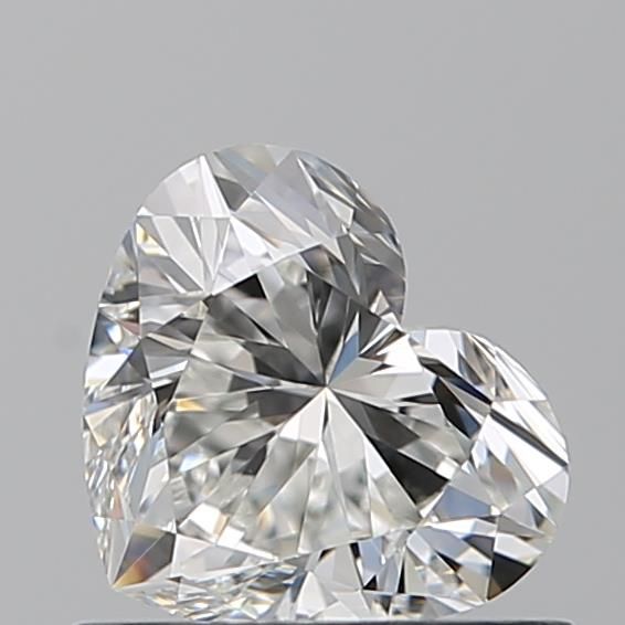 Diamond Natural 0,71Ct G-VVS1 Heart - GIA2558417328 1
