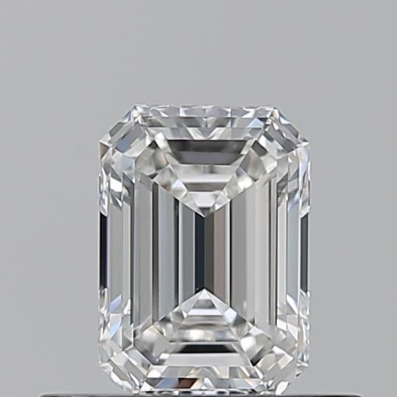 Diamond Natural 0,5Ct F-VVS2 Emerald - GIA6555962757 1