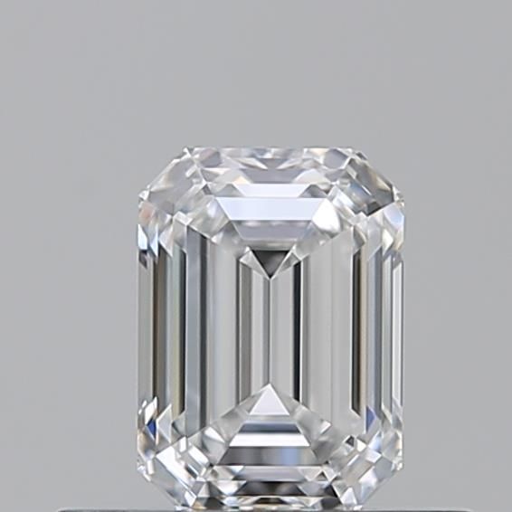 Diamond Natural 0,51Ct E-VVS2 Emerald - GIA2558962847 1