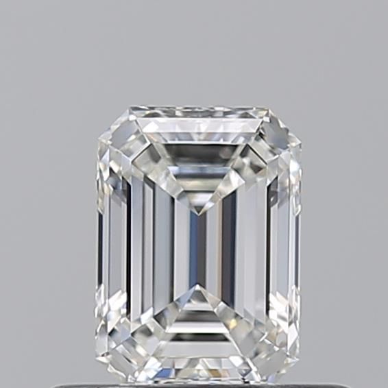 Diamond Natural 0,5Ct G-VVS2 Emerald - GIA7556964022 1