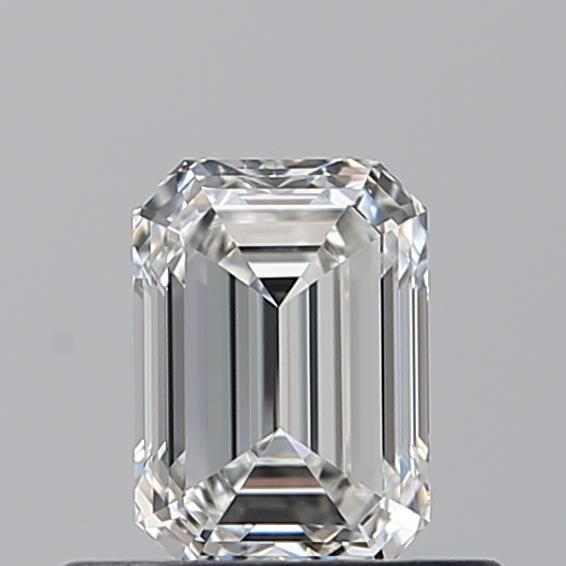 Diamond Natural 0,5Ct F-VVS1 Emerald - GIA7558964053 1