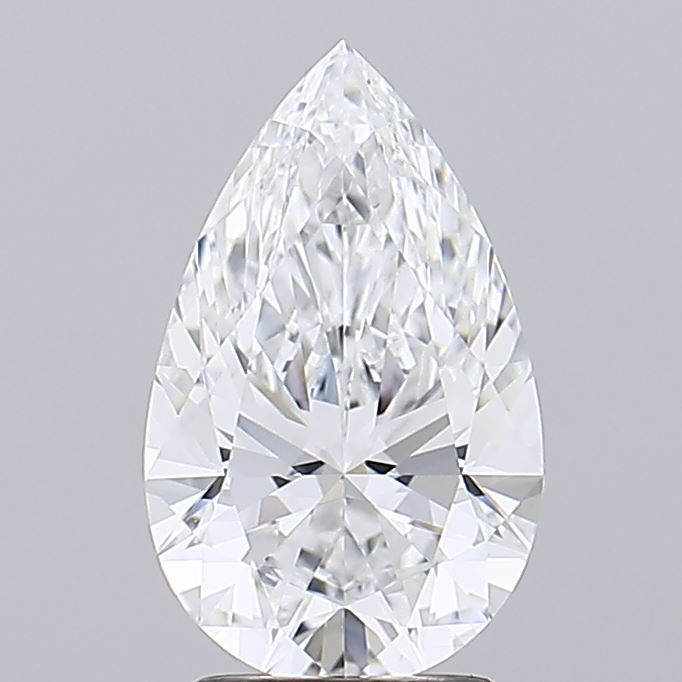 Lab Grown Diamond 0,74Ct D-VVS2 Pear - IGILG828646634 1