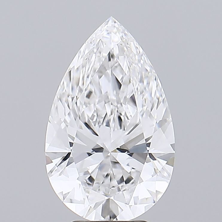 Lab Grown Diamond 0,74Ct D-VVS2 Pear - IGILG823618549 1