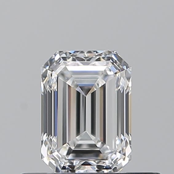 Diamond Natural 0,5Ct E-VVS2 Emerald - GIA7553963162 1