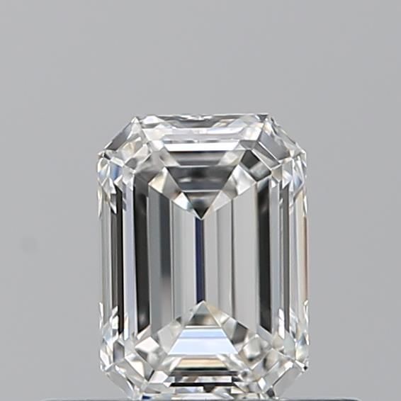 Diamond Natural 0,5Ct F-VVS2 Emerald - GIA6551963460 1