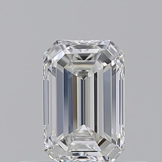 Diamond Natural 0,5Ct G-VVS2 Emerald - GIA2557963470 1