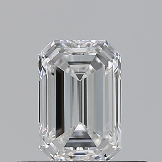 Diamond Natural 0,51Ct F-VVS2 Emerald - GIA2554963547 1