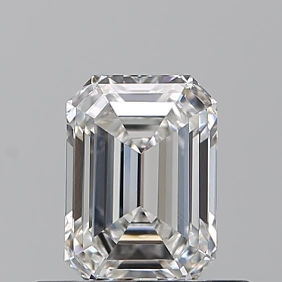 Diamond Natural 0,52Ct F-VVS2 Emerald - GIA2235995848 1