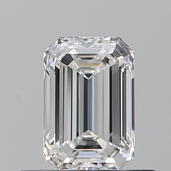 Diamond Natural 0,56Ct F-VVS2 Emerald - GIA1555713024 1
