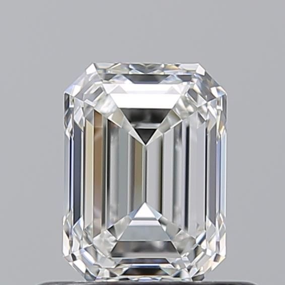 Diamond Natural 0,71Ct G-VVS1 Emerald - GIA2557858501 1