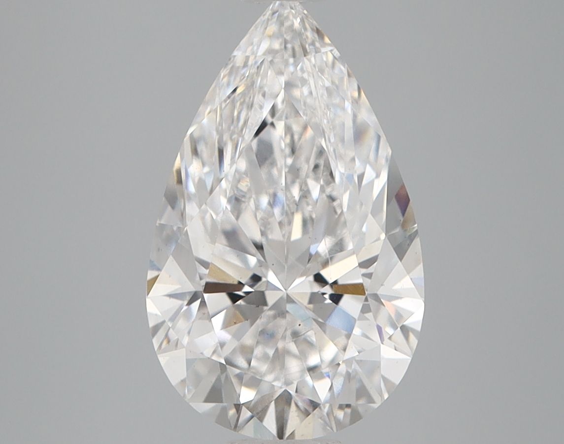 Lab Grown Diamond 2,88Ct D-VS2 Pear - IGILG809632894 1