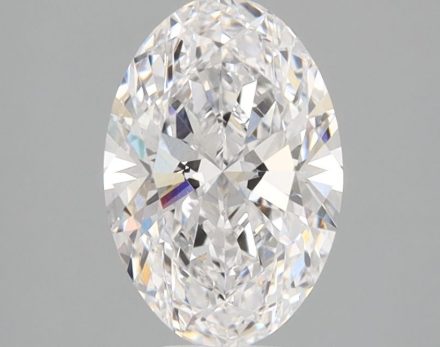 Lab Grown Diamond 1,29Ct D-VS1 Oval - IGILG817661872 1
