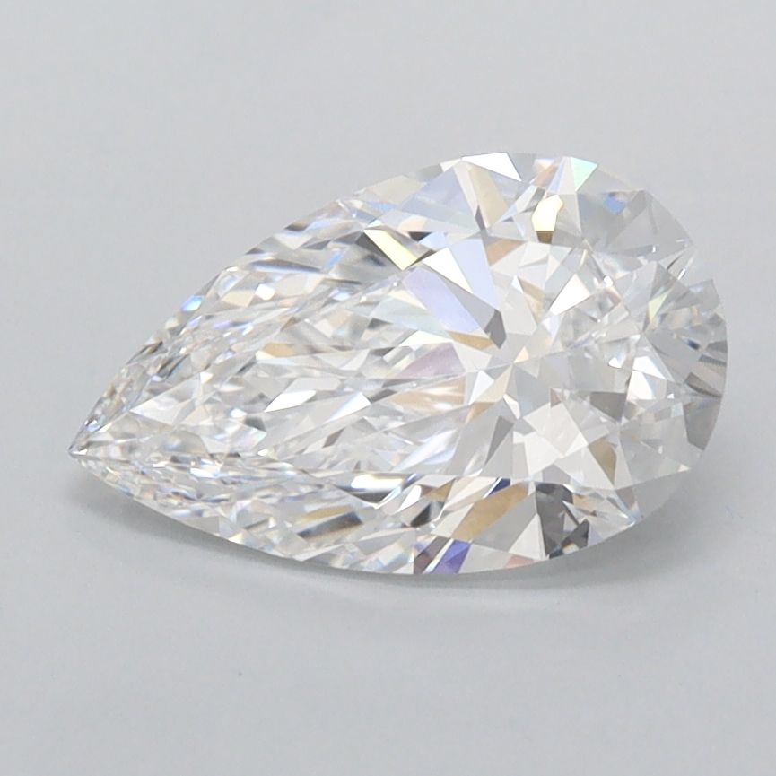 Lab Grown Diamond 1,58Ct D-VVS2 Pear - IGILG818672418 1