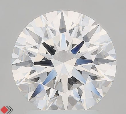 Lab Grown Diamond 2,06Ct E-VVS2 Round - IGILG786693707 1