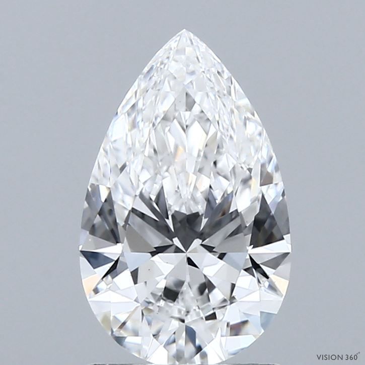 Lab Grown Diamond 1,55Ct D-VS1 Pear - IGILG828611048 1