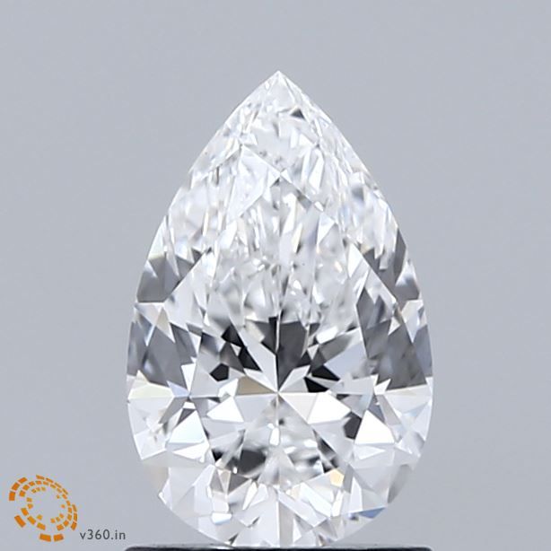 Lab Grown Diamond 1,02Ct D-VS1 Pear - IGILG828633726 1