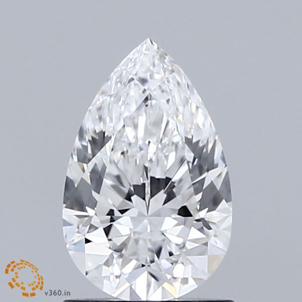Lab Grown Diamond 1,01Ct D-VVS2 Pear - IGILG828633762 1