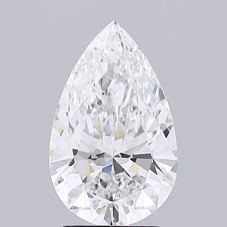 Lab Grown Diamond 2,88Ct D-VVS2 Pear - IGILG673425034 1