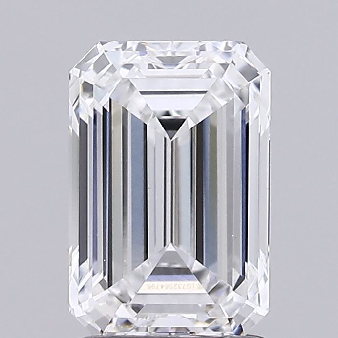 Lab Grown Diamond 1,72Ct D-VS1 Emerald - IGILG732564796 1