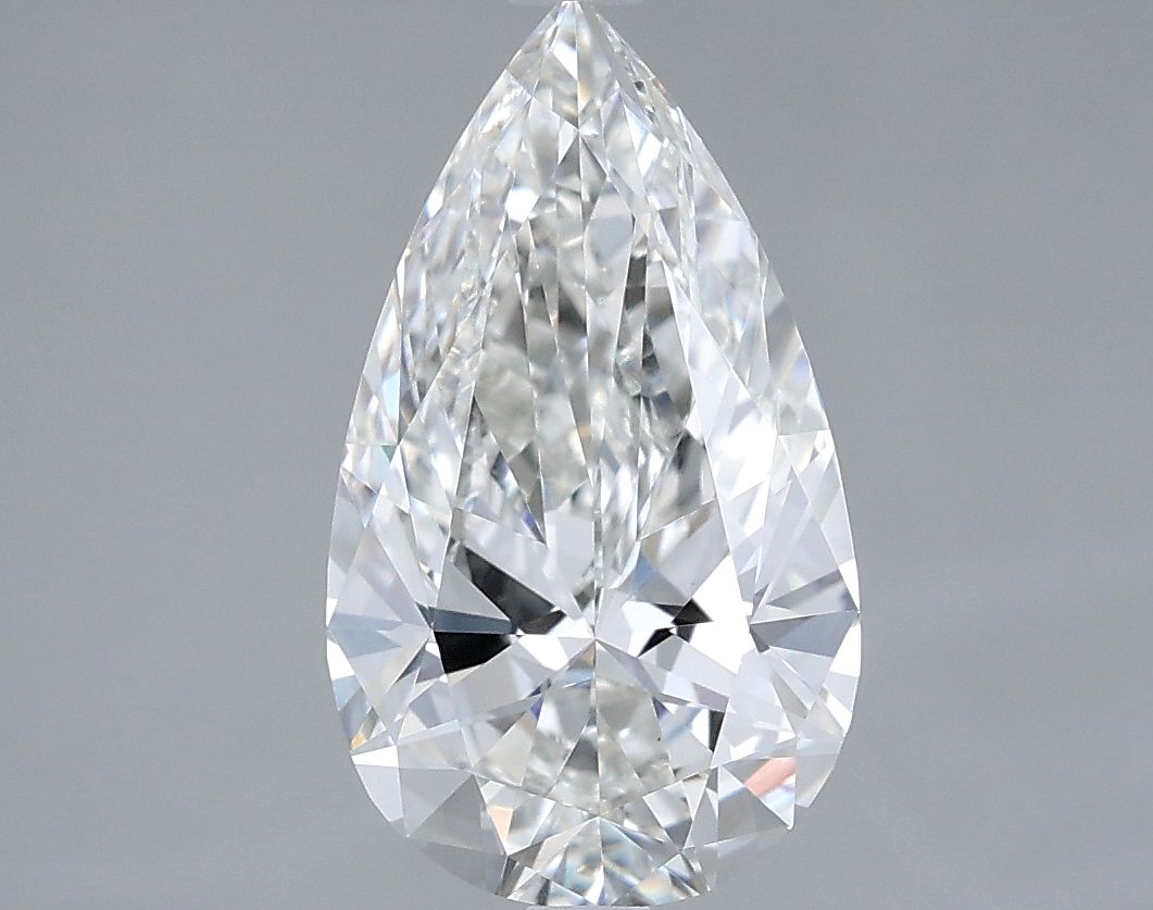 Lab Grown Diamond 2,54Ct F-VS1 Pear - IGILG826601204 1