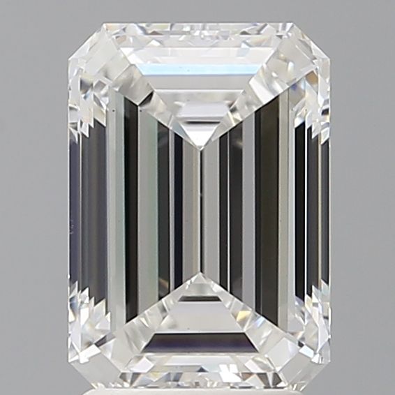 Lab Grown Diamond 2,59Ct E-VS1 Emerald - IGILG803670991 1