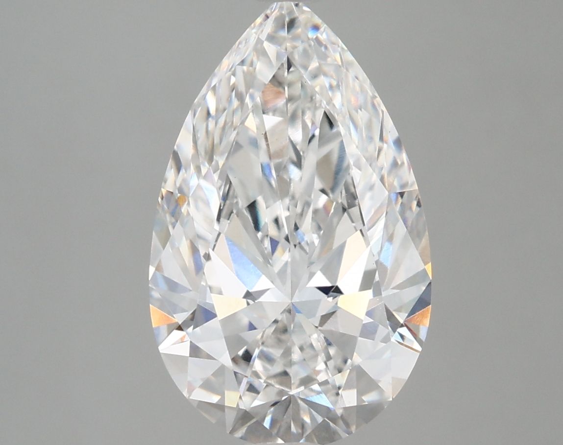 Lab Grown Diamond 3,77Ct E-VVS2 Pear - IGILG827605700 1