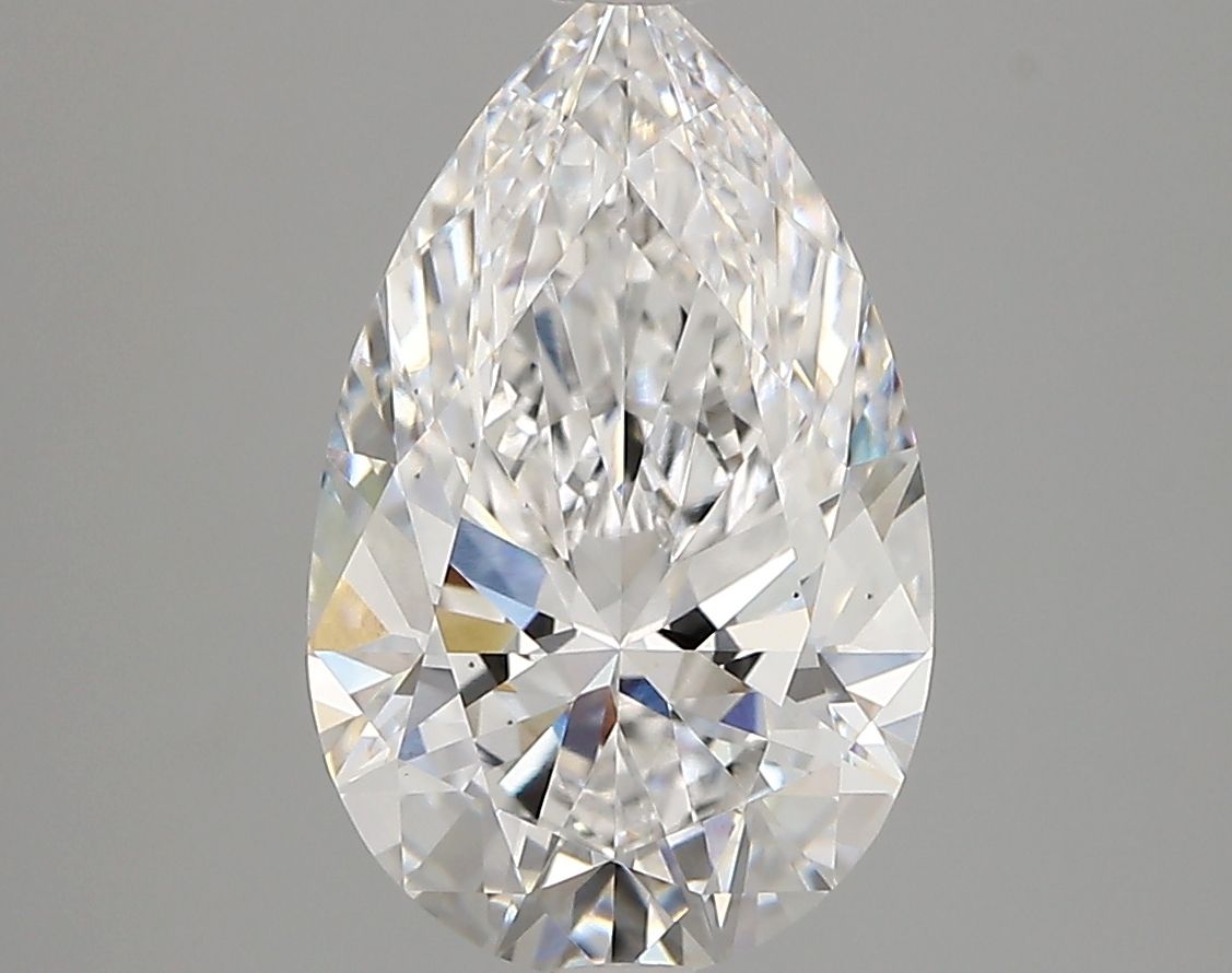 Lab Grown Diamond 3,24Ct D-VS2 Pear - IGILG826633350 1