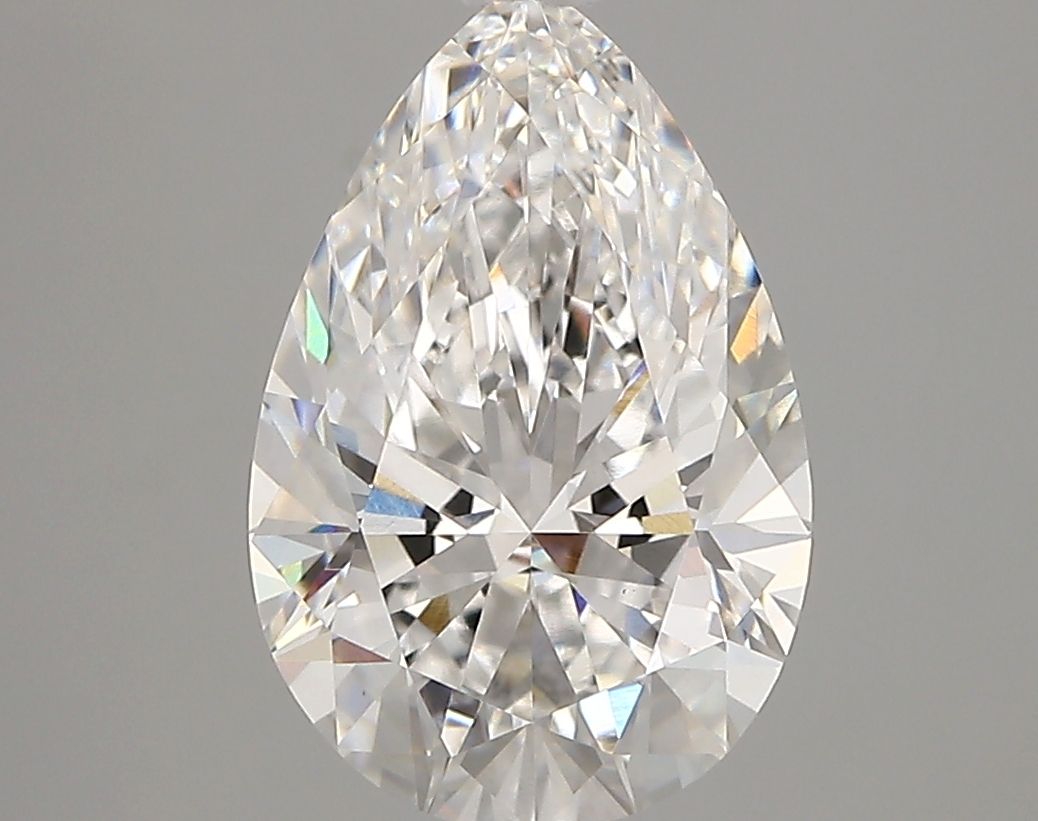Lab Grown Diamond 2,89Ct E-VVS2 Pear - IGILG826684073 1