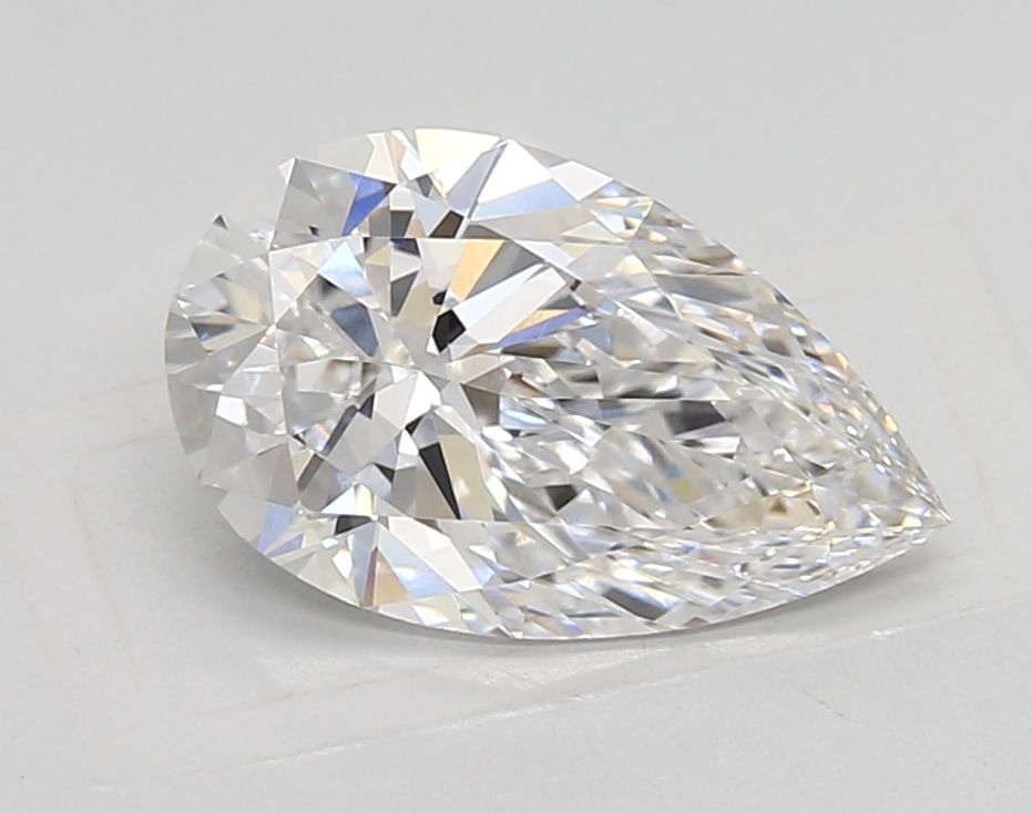 Lab Grown Diamond 2,27Ct D-VVS2 Pear - IGILG826684066 1