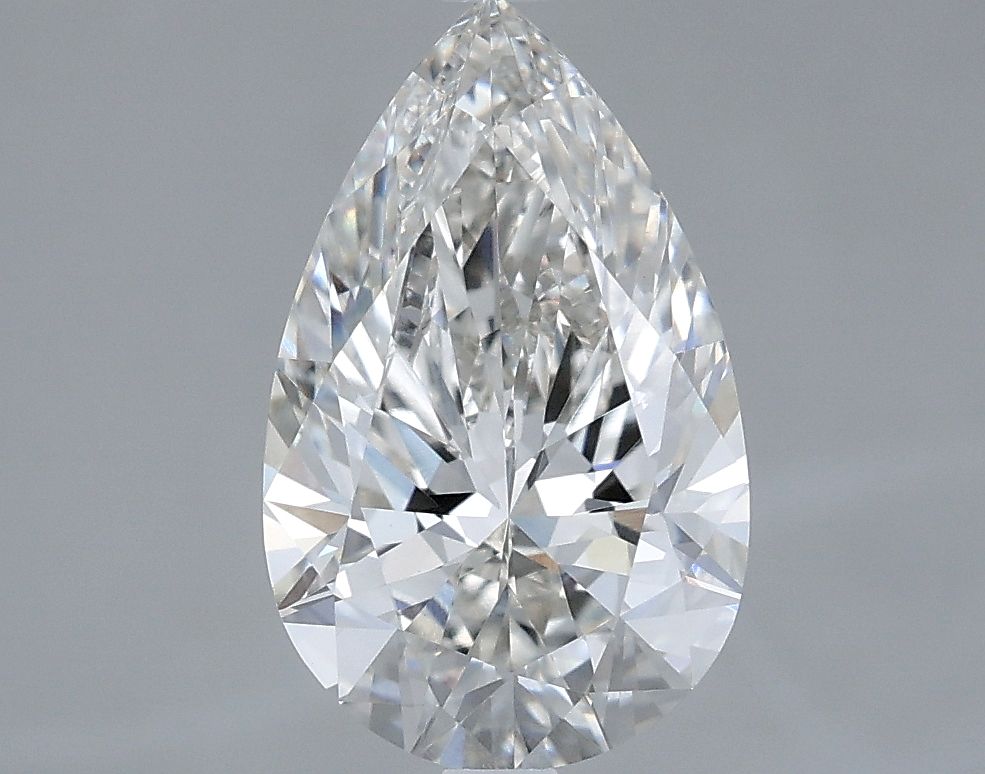 Lab Grown Diamond 2,34Ct F-VVS2 Pear - IGILG825676566 1
