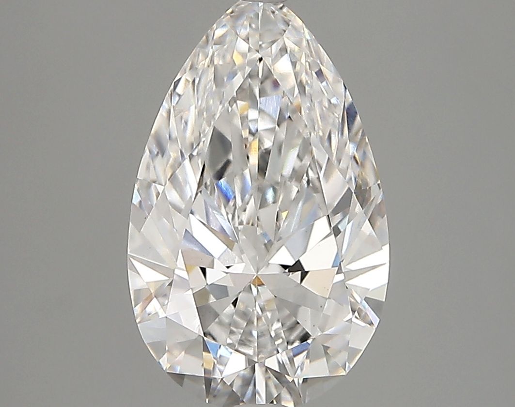 Lab Grown Diamond 2,66Ct D-VVS2 Pear - IGILG826608413 1
