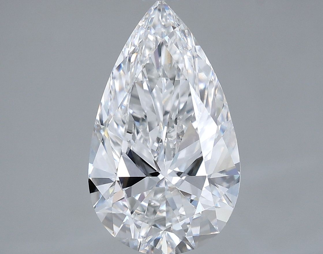 Lab Grown Diamond 3,09Ct D-VVS2 Pear - IGILG827609751 1