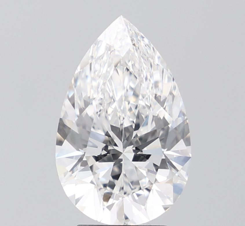 Lab Grown Diamond 3,04Ct F-VVS2 Pear - IGILG822612813 1