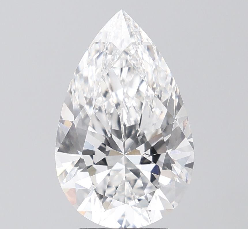 Lab Grown Diamond 3,04Ct E-VS1 Pear - IGILG823613895 1